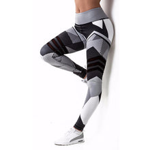 Load image into Gallery viewer, High Waist Leggings Black/White/Grey