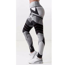 Load image into Gallery viewer, High Waist Leggings Black/White/Grey