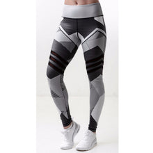 Load image into Gallery viewer, High Waist Leggings Black/White/Grey